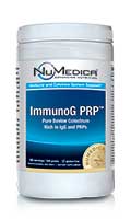 NuMedica ImmunoG PRP Powder Natural - 30 svgs professional-grade supplement