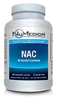 NuMedica NAC (N-Acetyl Cysteine) - 60c professional-grade supplement