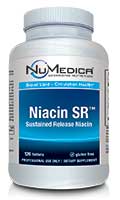 NuMedica Niacin SR - 120t professional-grade supplement
