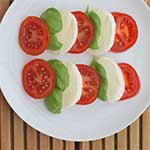 basil tomato mozzarella recipe