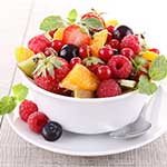 Bowl of Assorted Fruit