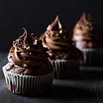 Chocolate Spelt Cup Cake Frosting recipe