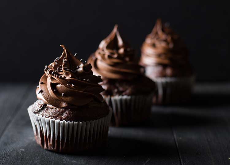 Chocolate Spelt Cup Cake Frosting recipe