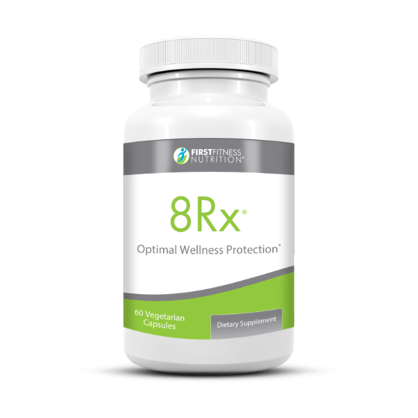 First Fitness Nutrition 8Rx - 60 vegetarian capsules professional grade dietary supplement