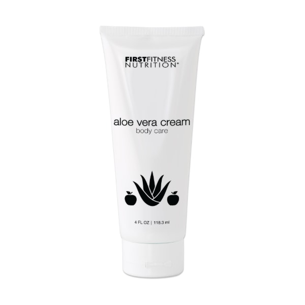 First Fitness Nutrition Aloe Vera Cream - All Skin Types - 4 oz skin and body care product