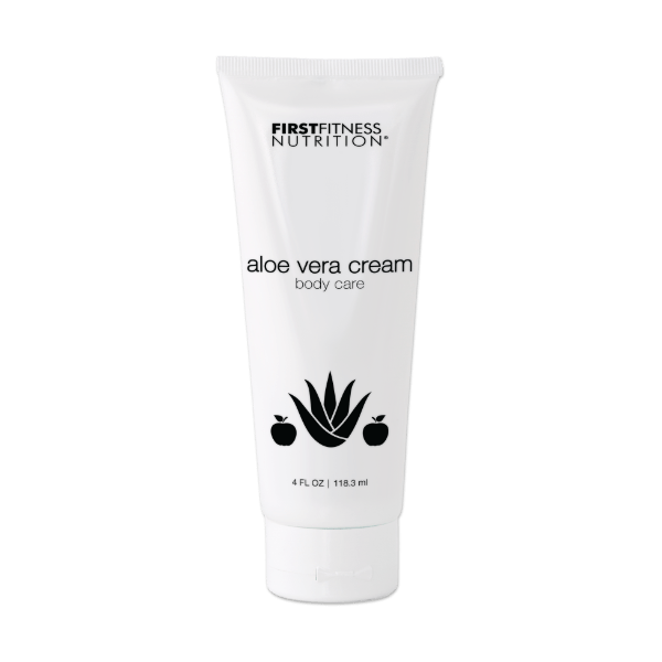 First Fitness Nutrition Aloe Vera Cream - All Skin Types - 4 oz skin and body care product