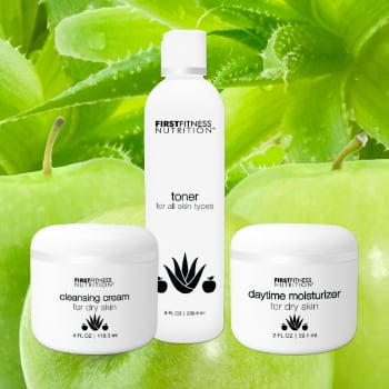 FirstFitness Nutrition Essential Trio - Dry Skin skin care product