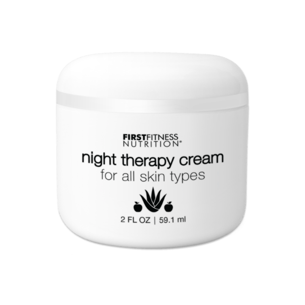 First Fitness Nutrition Night Therapy Cream - All Skin Types - 2 fl oz skin and body care product