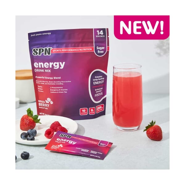 First Fitness SPN Energy Drink Mixed Berry - 14 packets dietary supplements