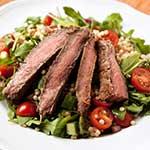 Grilled Steak Salad recipe image