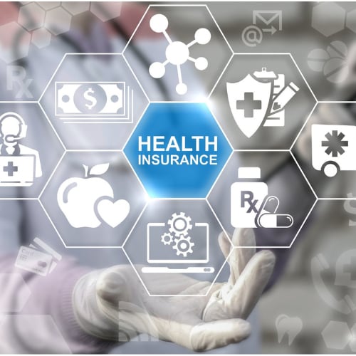 dimensions of health insurance including coverage, cost, options, prescriptions, lifestyle behaviors, health
