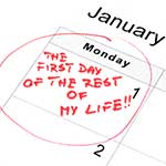 New Years Resolutions Calendar