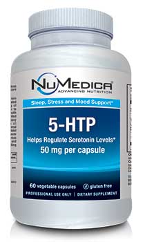 NuMedica 5-HTP 50 mg - 60c professional-grade supplement