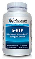 NuMedica 5-HTP 50 mg - 60c professional-grade supplement