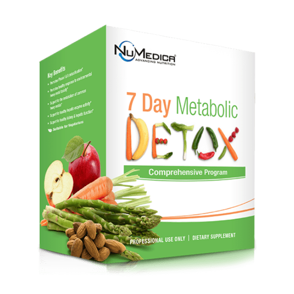 NuMedica 7 Day Metabolic Detox Program professional-grade dietary supplements
