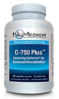 NuMedica C-750 Plus - 120c professional-grade supplement
