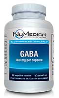 NuMedica GABA Capsules - 90c professional-grade supplement