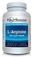 NuMedica L-Arginine - 120c professional-grade supplement