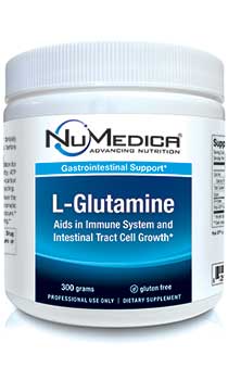 NuMedica L-Glutamine Powder - 60 svgs professional-grade supplement