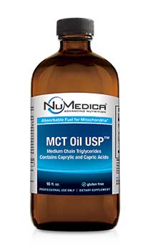 NuMedica MCT Oil USP (Medium) - 16 oz professional-grade supplement