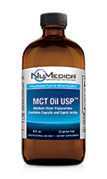 NuMedica MCT Oil USP - 8/16/32 oz