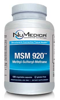 NuMedica MSM 920 - 120c professional-grade supplement