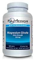 NuMedica Magnesium Citrate - Extra Strength - 120t professional-grade supplement