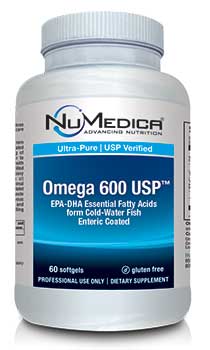 NuMedica Omega 600 USP EC - 60 sfgl professional-grade supplement