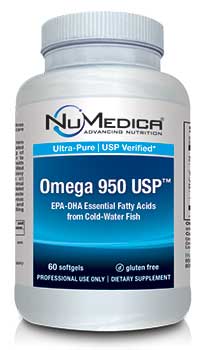 NuMedica Omega 950 USP - 60 sfgl professional-grade supplement