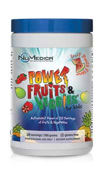NuMedica Power Fruits & Veggies for Kids - 30 svgs professional-grade supplement