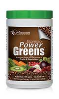 NuMedica Power Greens Espresso - 30 svgs professional-grade supplement
