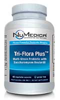 NuMedica Tri-Flora Plus - 60c professional-grade supplement