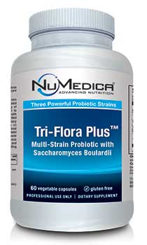 NuMedica Tri-Flora Plus - 60c professional-grade supplement