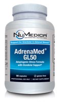 NuMedica AdrenaMed GL50 - 90c professional-grade supplement