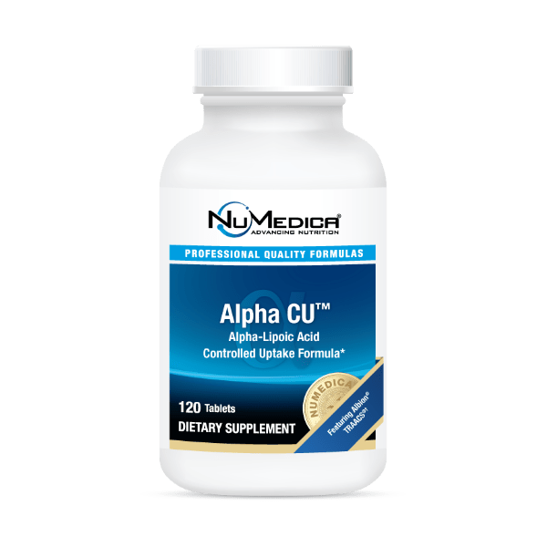 NuMedica Alpha Lipoic Acid Controlled Uptake - 120 tablets professional-grade supplement
