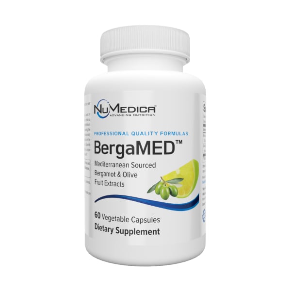 NuMedica BergaMED 60 vegetable capsules professional-grade dietary supplement