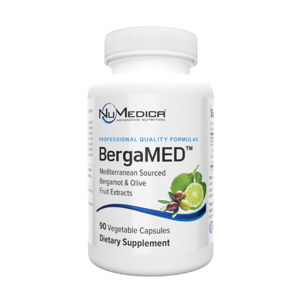 NuMedica BergaMED 90 vegetable capsules professional-grade dietary supplement