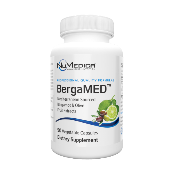 NuMedica BergaMED 90 vegetable capsules professional-grade dietary supplement