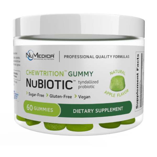 NuMedica Chewtrition Gummy NuBiotic 60 gummies - professional-grade dietary supplement