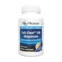 NuMedica<br>CoQ-Clear 100 Ubiquinone<br>120 Softgels