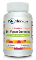 NuMedica D3 Vegan Gummies - 60g professional-grade supplement