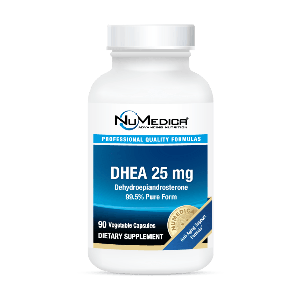 NuMedica DHEA 25 mg - 90c professional-grade supplement