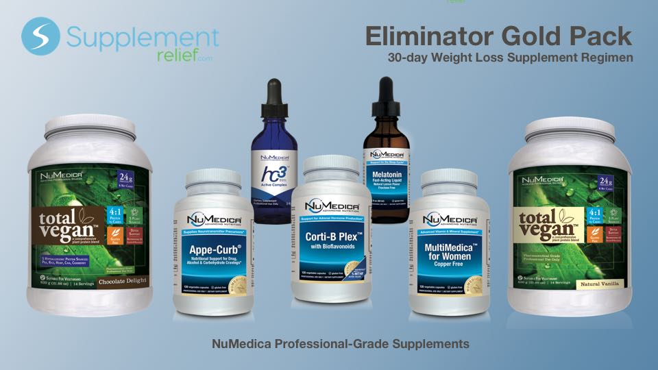 Buy NuMedica Eliminator Gold Weight Loss Supplement Pack 30 Day