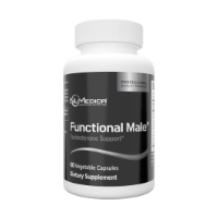 NuMedica Functional Male Performance Formula 60 vegetable capsule professional-grade supplement.