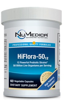 NuMedica HiFlora-50 - 60 capsule professional-grade supplement