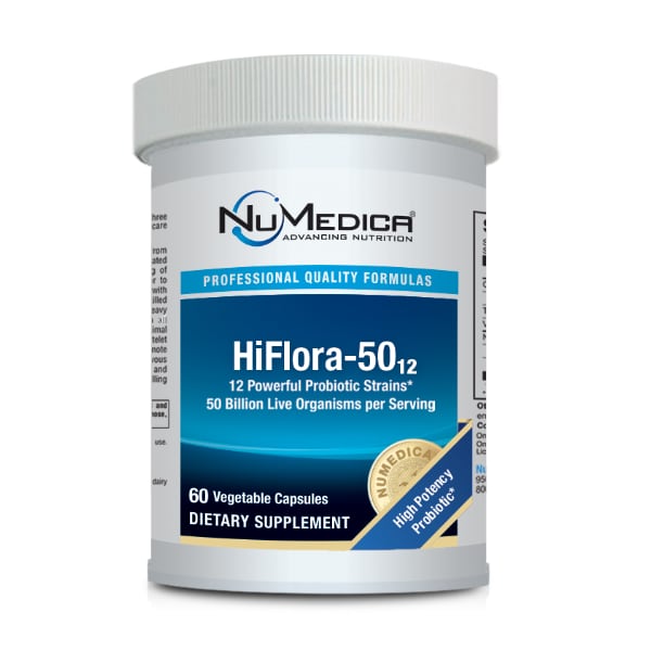 NuMedica HiFlora-50 - 60 capsule professional-grade supplement