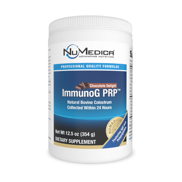 NuMedica ImmunoG PRP Powder Chocolate - 30 servings professional-grade dietary supplement