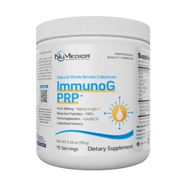 NuMedica ImmunoG PRP Powder Original - 15 servings professional-grade dietary supplement