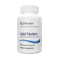 NuMedica Lipid Factors 120 vegetable capsule professional-grade dietary supplement.