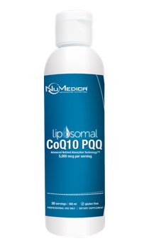 NuMedica Liposomal CoQ10 + PPQ - 6 oz professional-grade supplement